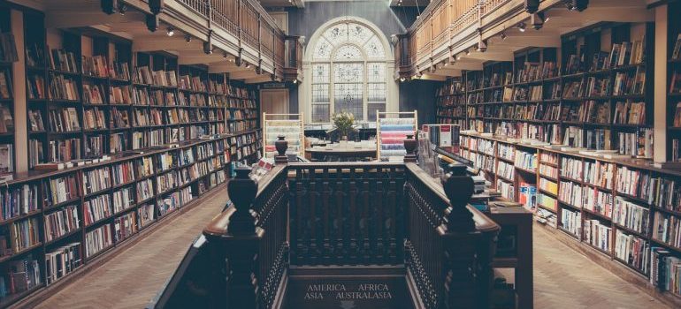 a book store