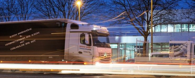 A truck busy with commercial transport.