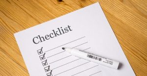 A checklist, this will help you get ready for moving this spring