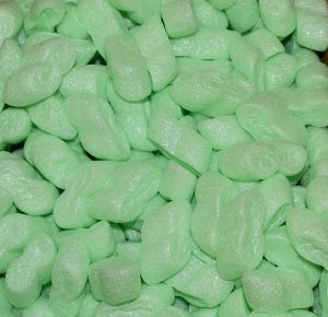 packing peanuts