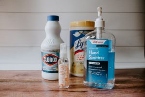 Cleaning, sanitizing, and disinfecting supplies