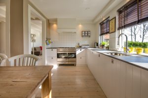 a clean kitchen