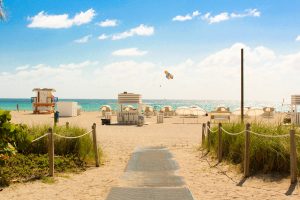 pathway leading to the beach