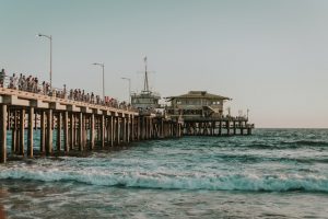 pier on the ocean