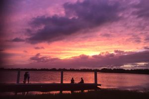 A sunset in Boca Raton