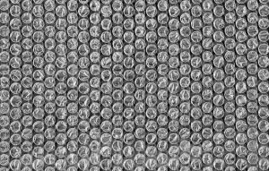 use your leftover packing supplies-bubble wrap