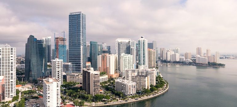 view of downtown Miami