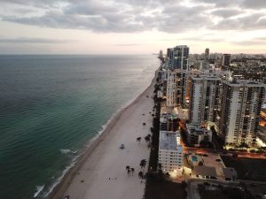 A view at Hallandale Beach