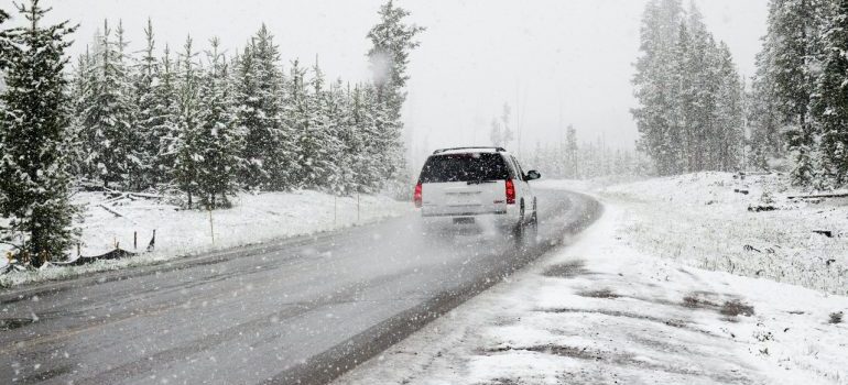 Moving from Miami to a different climate involves driving in winter