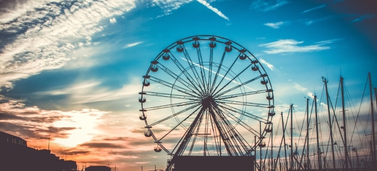 Picture of a panorama wheel 