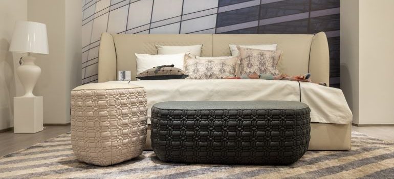 an ottoman