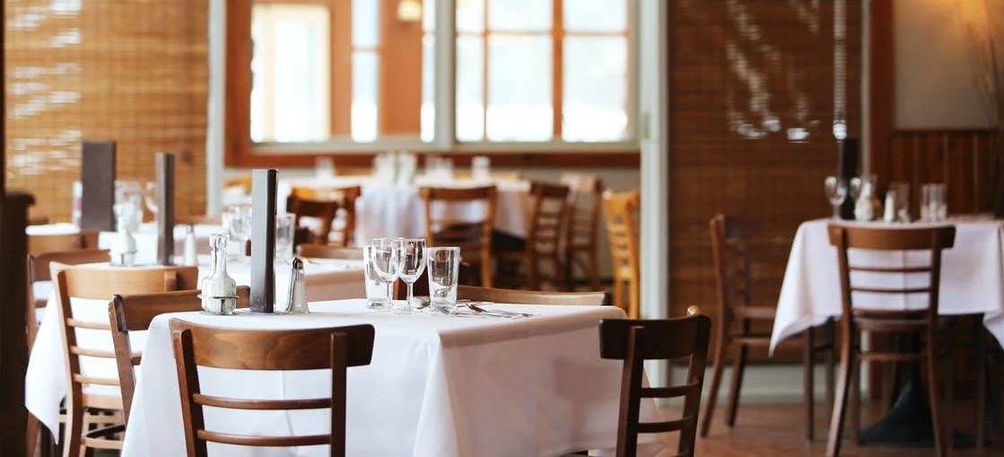 A restaurant/ commercial space