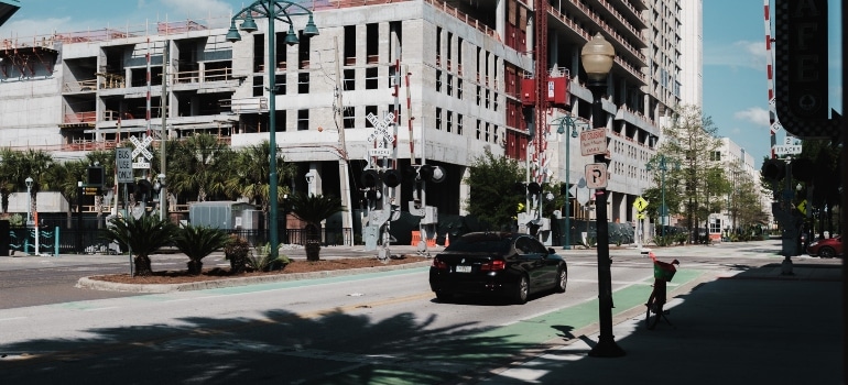 car on the street