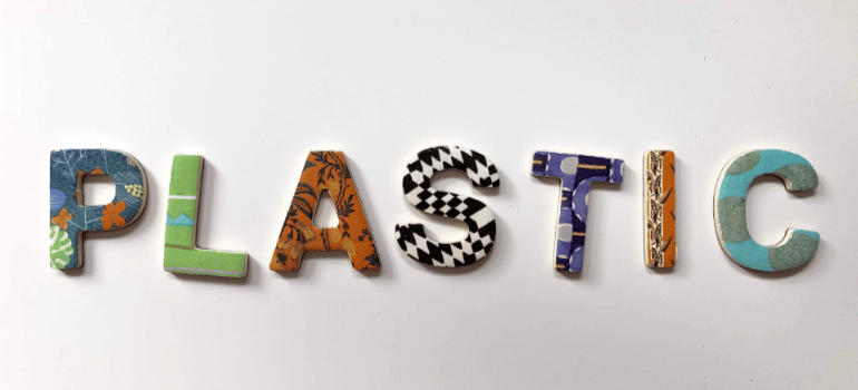 multicolored plastic letters