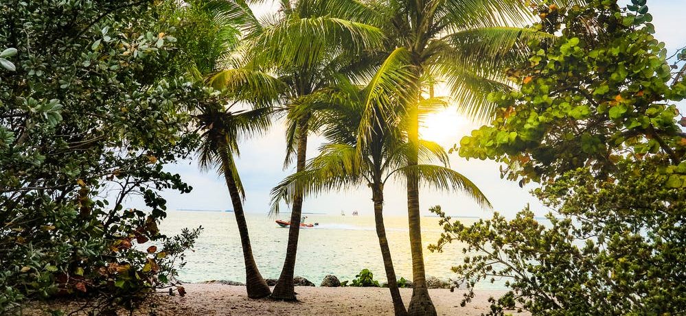 A beach in Florida