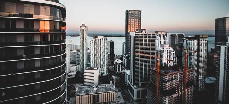 Photo of high rise buildings