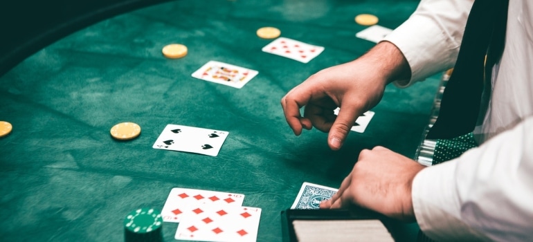 People playing poker