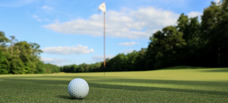 Agolf course in Boca Raton