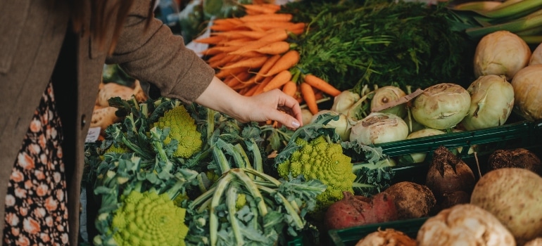 fresh vegetables are one of the upsides of moving to Carleton Place