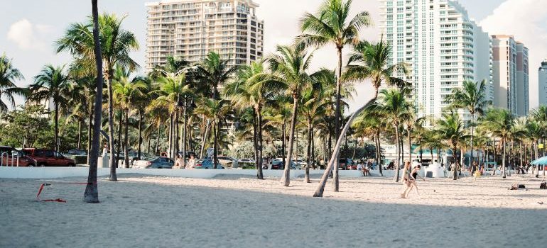 beach in one of the best places in Florida for families with teenagers