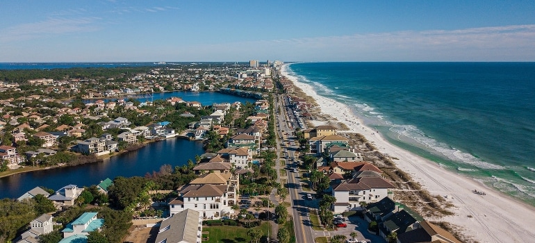 Coastal homes in Florida