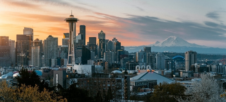 Buildings in Kerry Park, Seattle