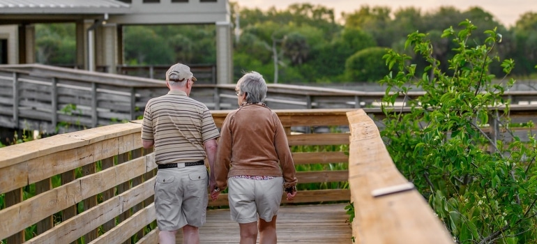 A couple in Delray Beach - they have got tired of living in Boca Raton