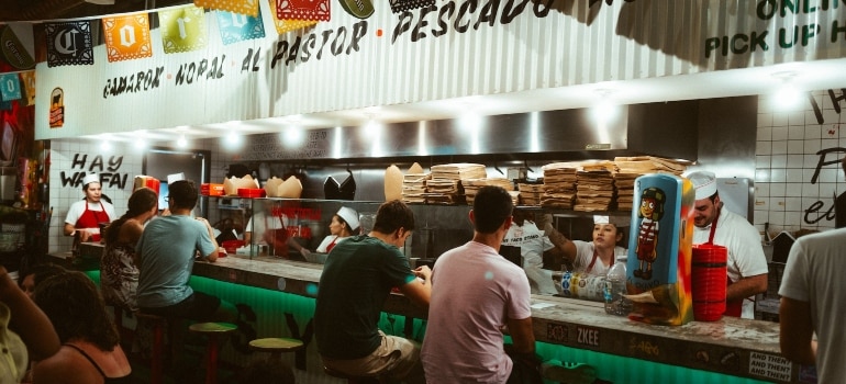 street food restaurant as one of the top things to do in Miami in fall