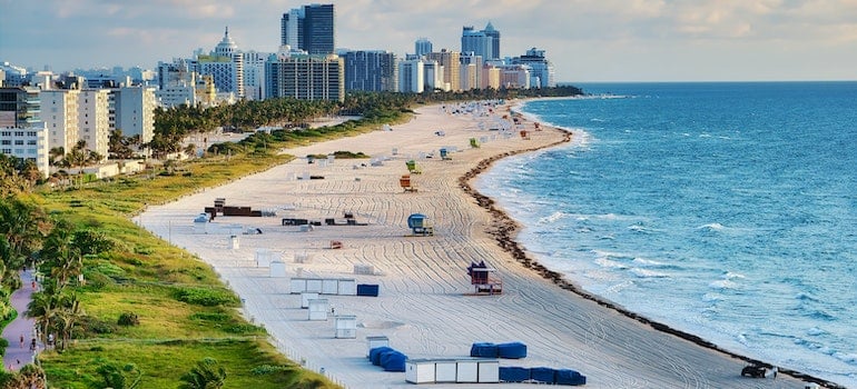 A beach in one of the most visited cities in Florida