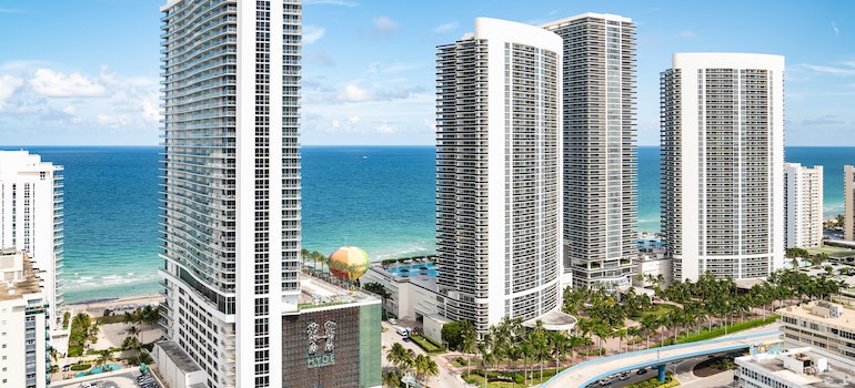 Buildings in Hallandale Beach