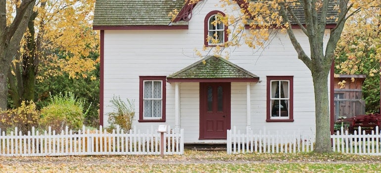 A house 