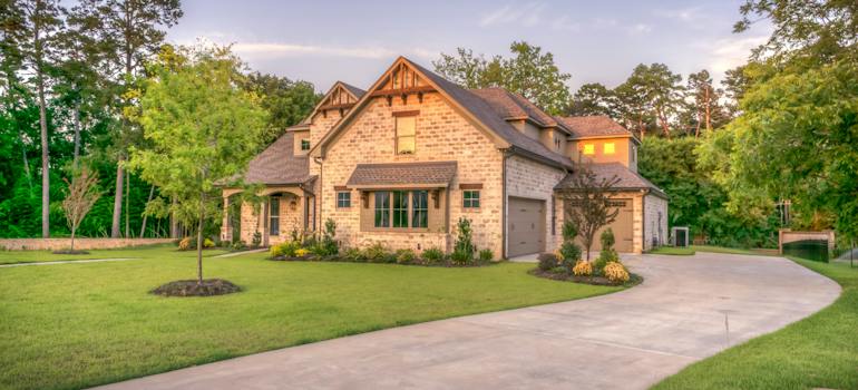 A house 
