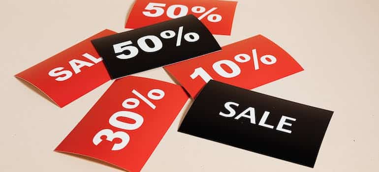 Sale cards