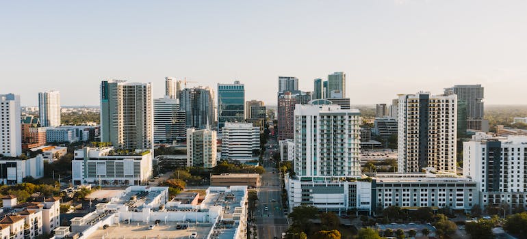 The view of Fort Lauderdale 