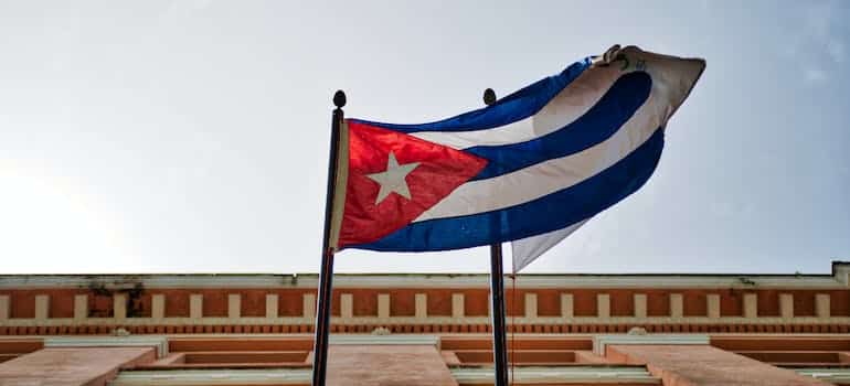 A cuban flag