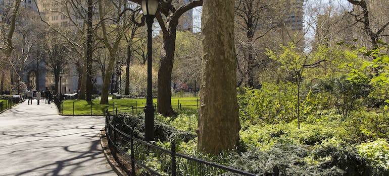 Park in one of the NYC neighborhoods people from Florida move to